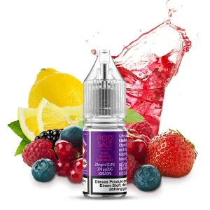Pod Salt – X – Pink Purple Lemonade – Nikotinsalz Liquid – 10ml – 20mg/ml
