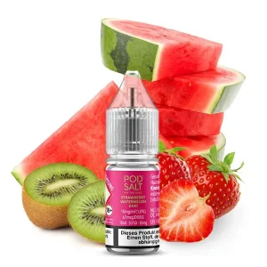 Pod Salt – X – Strawberry Watermelon Kiwi – Nikotinsalz Liquid – 10ml
