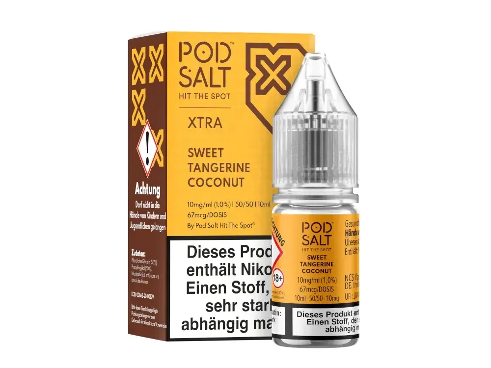 Pod Salt X – Sweet Tangerine Coconut – Nikotinsalz Liquid