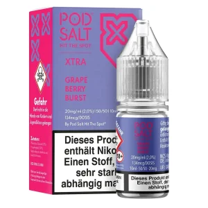 Pod Salt Xtra Nikotinsalz Grape Berry Burst Liquid