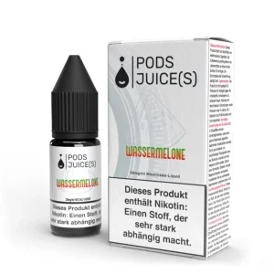 Pods Juice(s) – Wassermelone – Nikotinsalz (Nikotinsalzliquid, 10 ml, 50% VG / 50% PG)