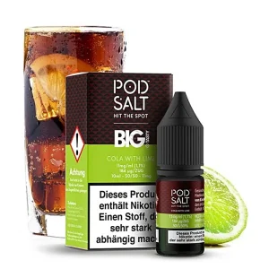Podsalt Fusion The Big Tasty Cola with Lime Nic Salt