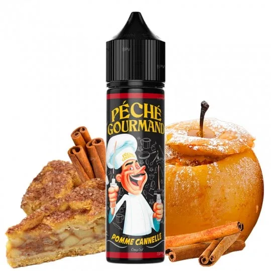 Pomme Cannelle (Apfel, Zimt) – Péché Gourmand by O’Jlab | 50 ml in 75 ml