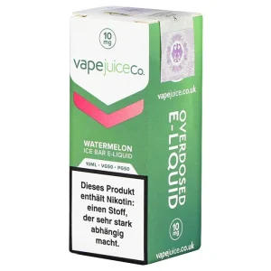 Prohibition Vape Watermelon – Vape Juice Ice Bar Nikotinsalz Liquid 10ml