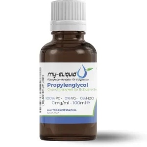 Propylenglycol (PG) Liquid Base ohne Nikotin 0mg