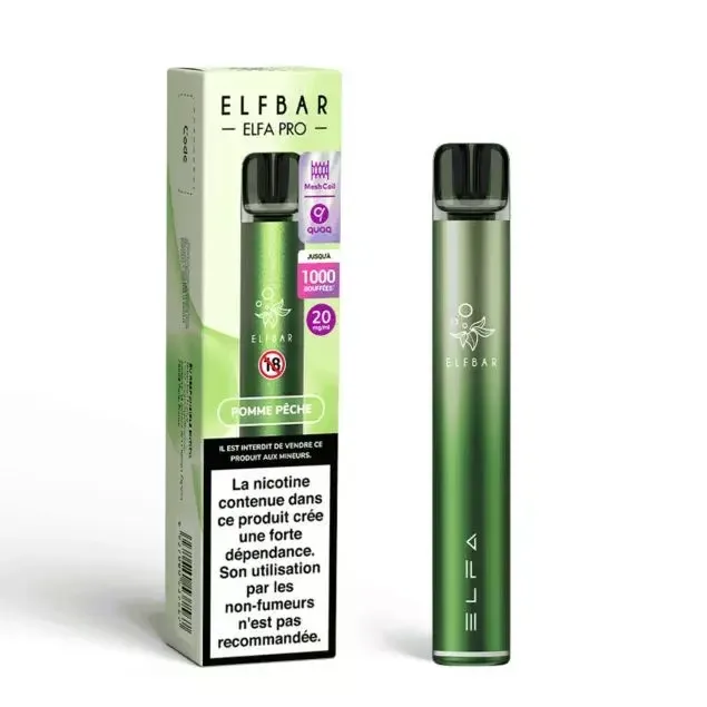 Puff Patrone Pomme Pêche Elfa Pro – Elf Bar