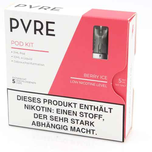 PVRE Pod Liquid mit Berry Ice 5mg