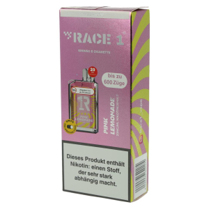 Race One Einweg E-Zigarette Pink Lemonade 20mg