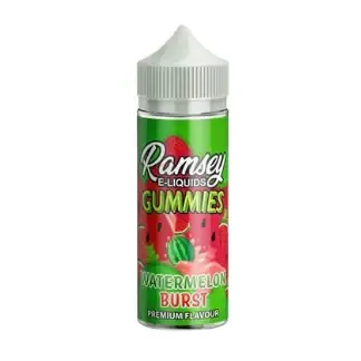Ramsey – E-Liquids Shortfill – Gummies – Watermelon Burst 0mg 100ml