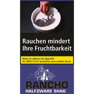 Rancho Tabak Halfzware Shag 40g Päckchen Feinschnitt