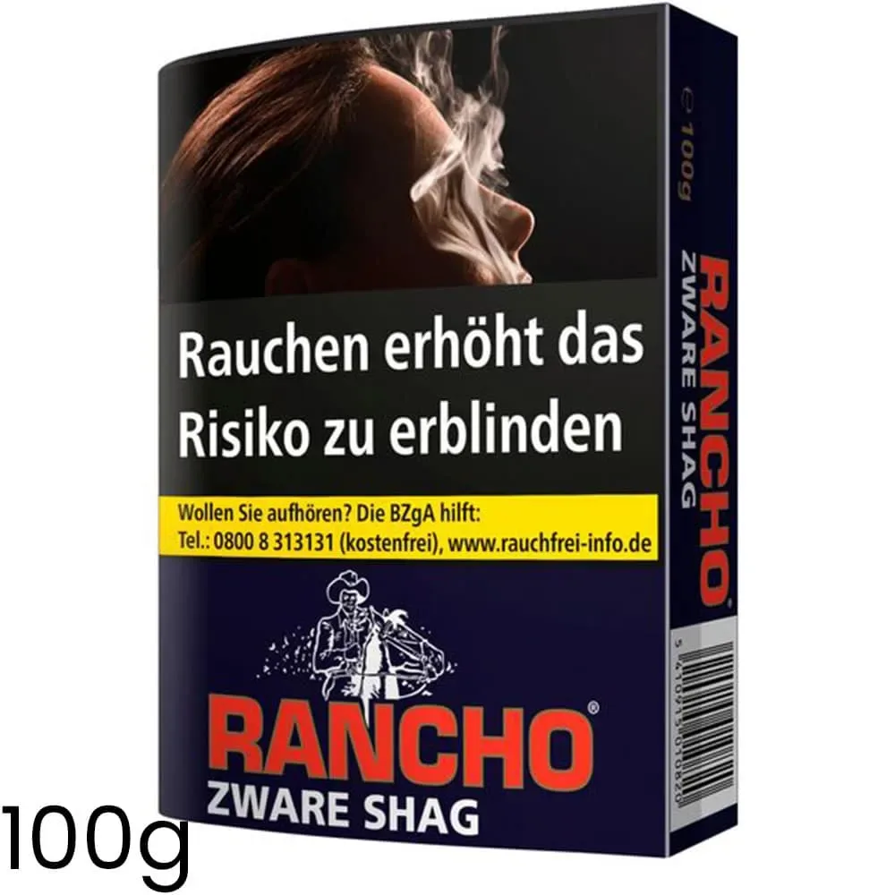 Rancho Zware Shag | Feinschnitt | 100g Päckchen | 15,30 Euro