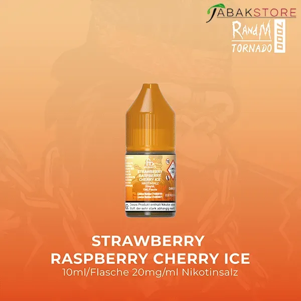 RandM Tornado | Liquid | Strawberry Raspberry Cherry Ice | 20mg