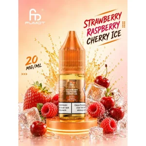 RandM Tornado Liquid Strawberry Raspberry Cherry Ice