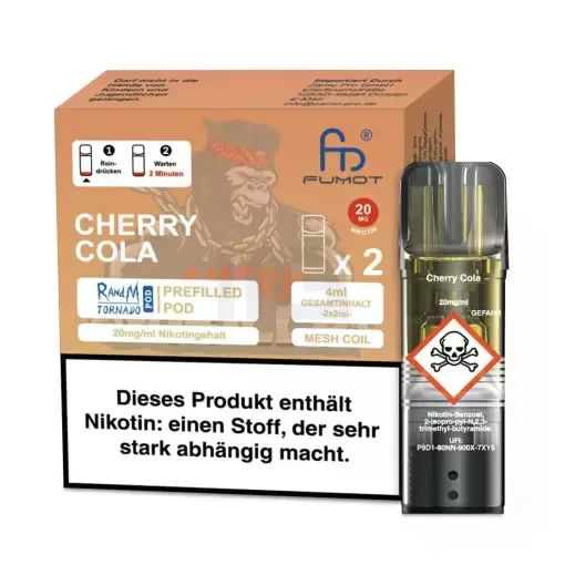 Randm Tornado – Prefilled Pod – Cherry Cola – 2er Pack