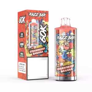 RAZZ BAR 60K 60K Züge Einweg E Zigarette Mesh Coil Wiederaufladbar