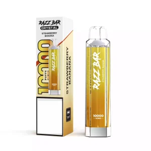 RAZZ Bar Crystal 10K Züge Einweg E Zigarette Wiederaufladbar