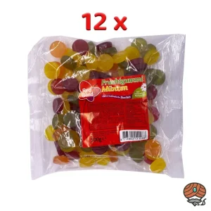 Red Band Fruchtgummi Münzen Family Beutel 12x 500g