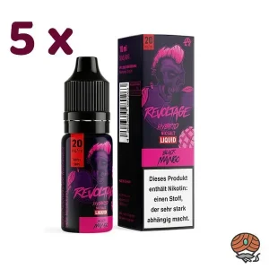 Revoltage BLACK MANGO 20mg/ml Nikotin, 5x 10ml Liquid 50/50