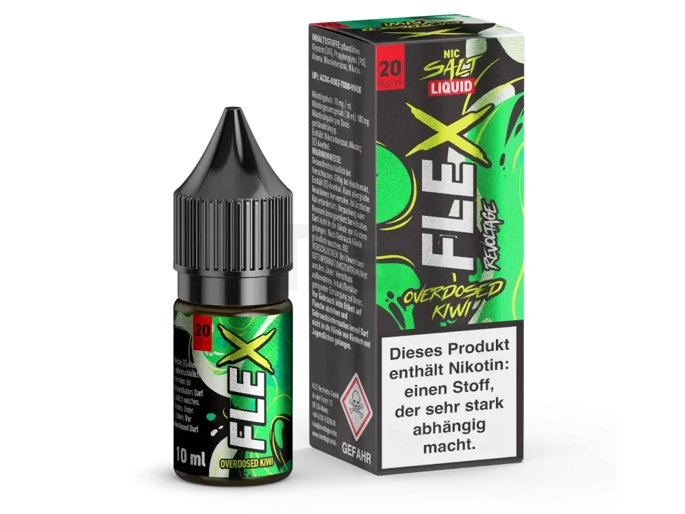 Revoltage – Flex – Nikotinsalzliquid – 10ml – Kiwi – 20mg