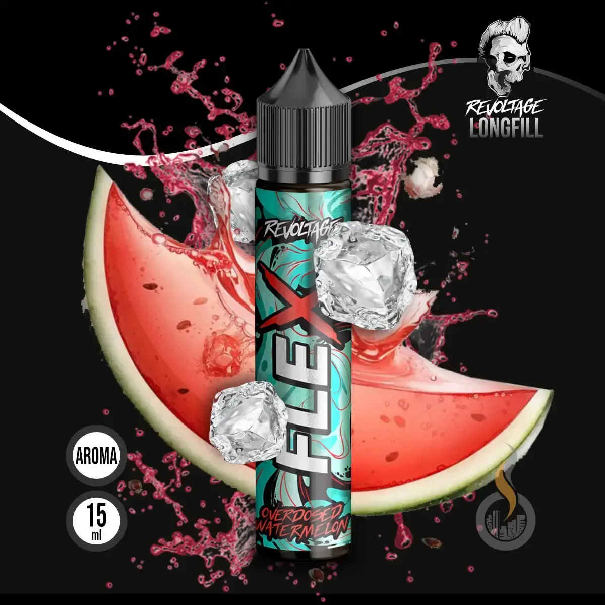 REVOLTAGE FLEX Overdosed Aroma Watermelon – 10 ml