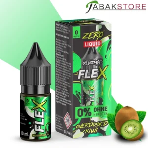 Revoltage – Flex | Overdosed Kiwi | 10ml Liquid | 0mg