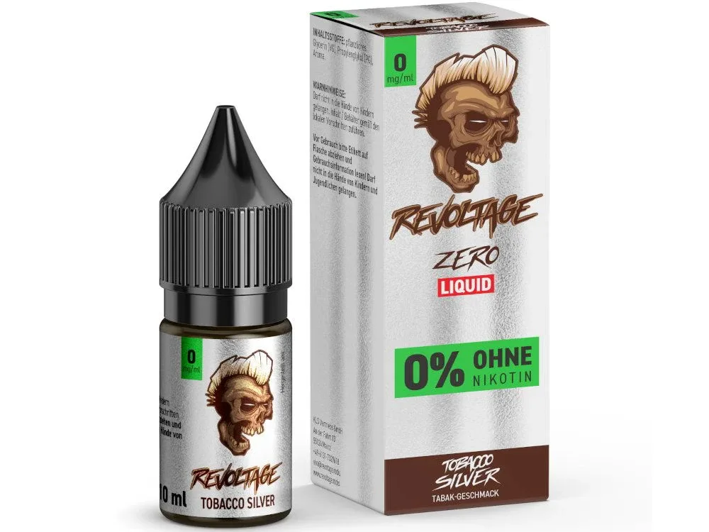 Revoltage – Hybrid Nikotinsalz Liquid – Tobacco Silver
