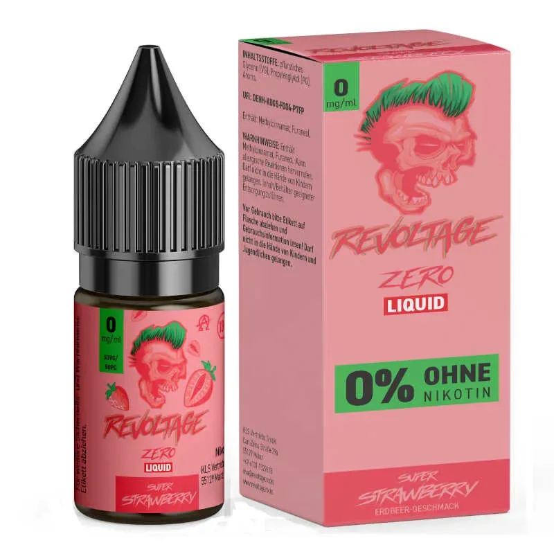Revoltage – Liquid Nikotinfrei – Super Strawberry