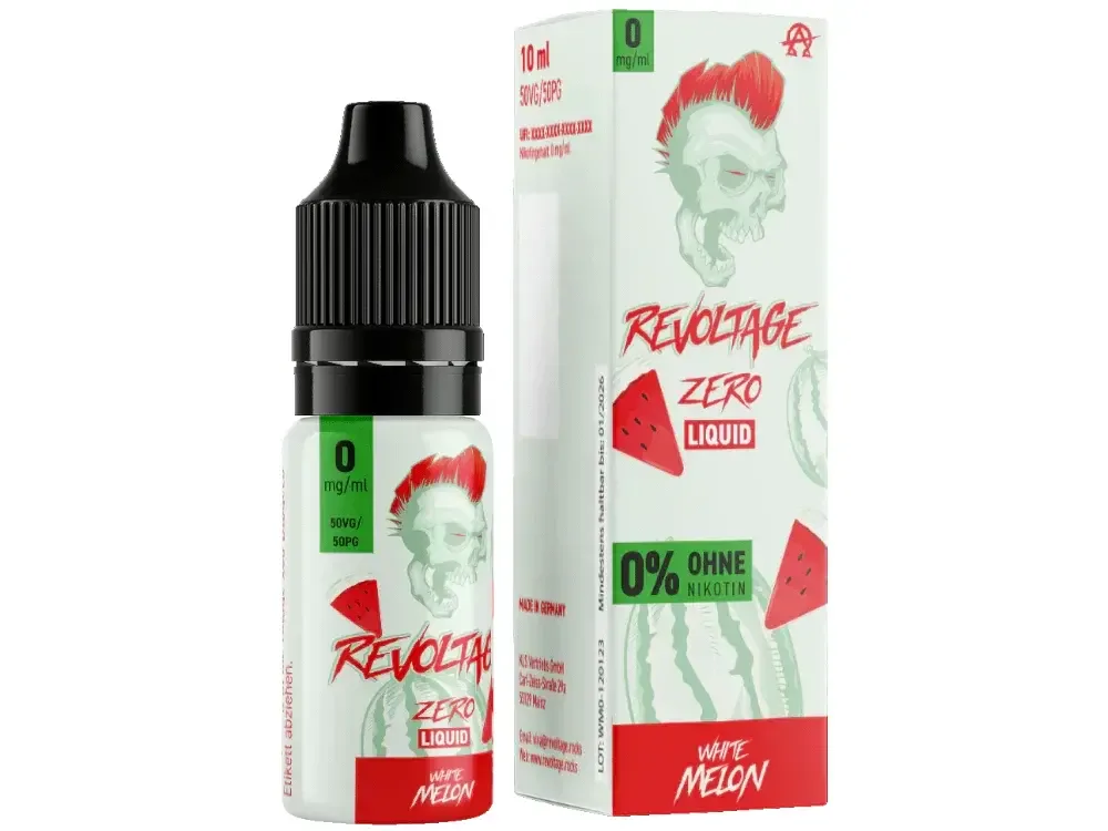 Revoltage – White Melon – Hybrid Nikotinsalz Liquid 0 mg/ml