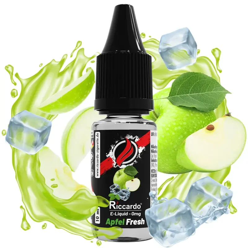Riccardo E-Liquid Apfel Fresh – 10 ml