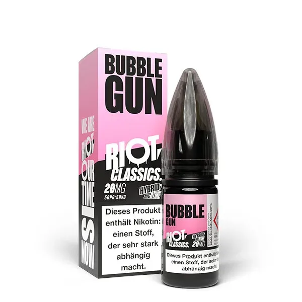 Riot Salt – Classics – Bubble Gun – 10ml – 10mg/ml