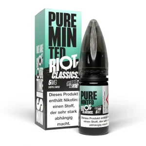 Riot Salt Pure Minted Hybrid Nikotinsalz Liquid | Dampfdorado