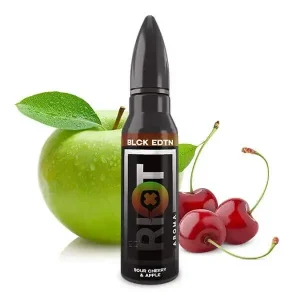 Riot Squad – Black Edition – Sour Cherry & Apple – 15 ml Aroma