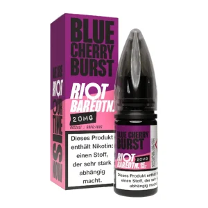 Riot Squad – Blue Cherry Burst – NicSalt (Nikotinsalzliquid, 10 ml, 60% PG / 40% VG)