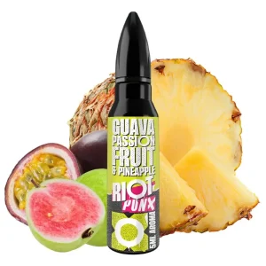 Riot Squad – Guava, Passionfruit & Pineapple (Longfill, 60 ml, Fruchtig)