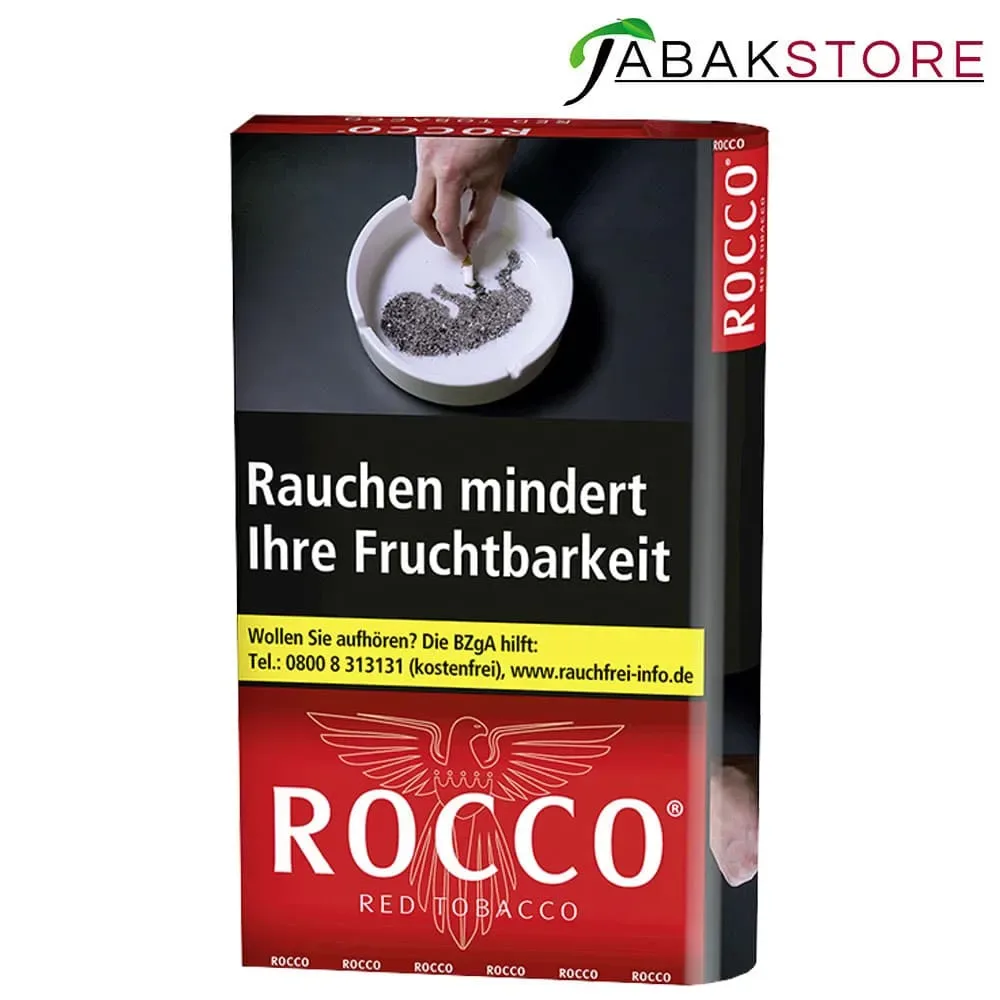Rocco Red | American Blend Drehtabak | 38g Pouch | 5,95€