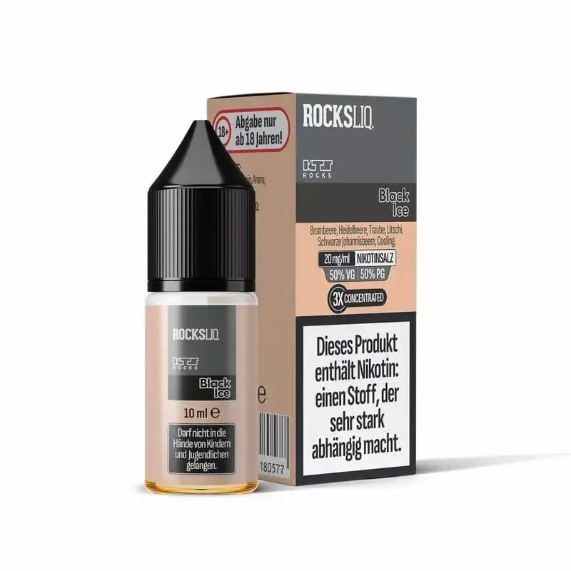 RocksLiq – Black Ice – 10ml Nikotinsalzliquid