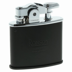 Ronson Nostalgia Black Matt Feuerzeug