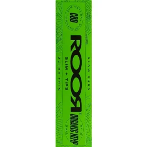 ROOR Organic Hemp Slim 32 Blatt + Tips