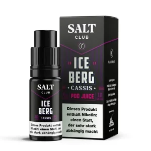 Salt Club Nikotinsalz Flavorist Iceberg Cassis Liquid