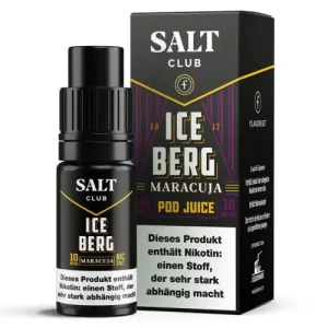 Salt Club: Salt Club – Flavorist Iceberg Maracuja NicSalt Liquid
