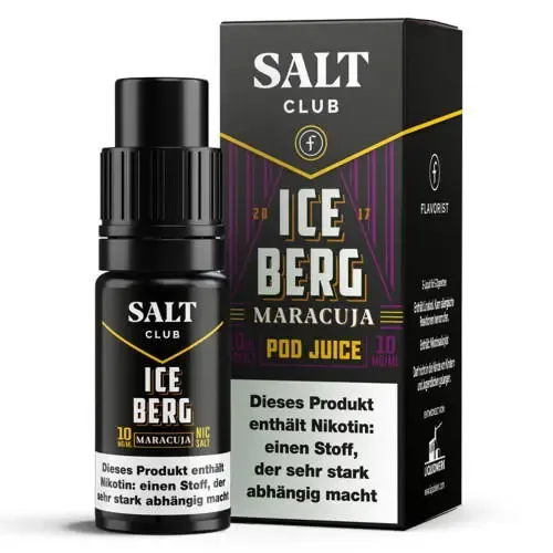 Salt Club: Salt Club – Flavorist Iceberg Maracuja NicSalt Liquid
