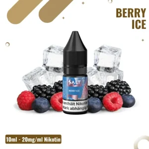 Salt Cristallite Liquid 10ml – Berry Ice – 20mg Nikotin