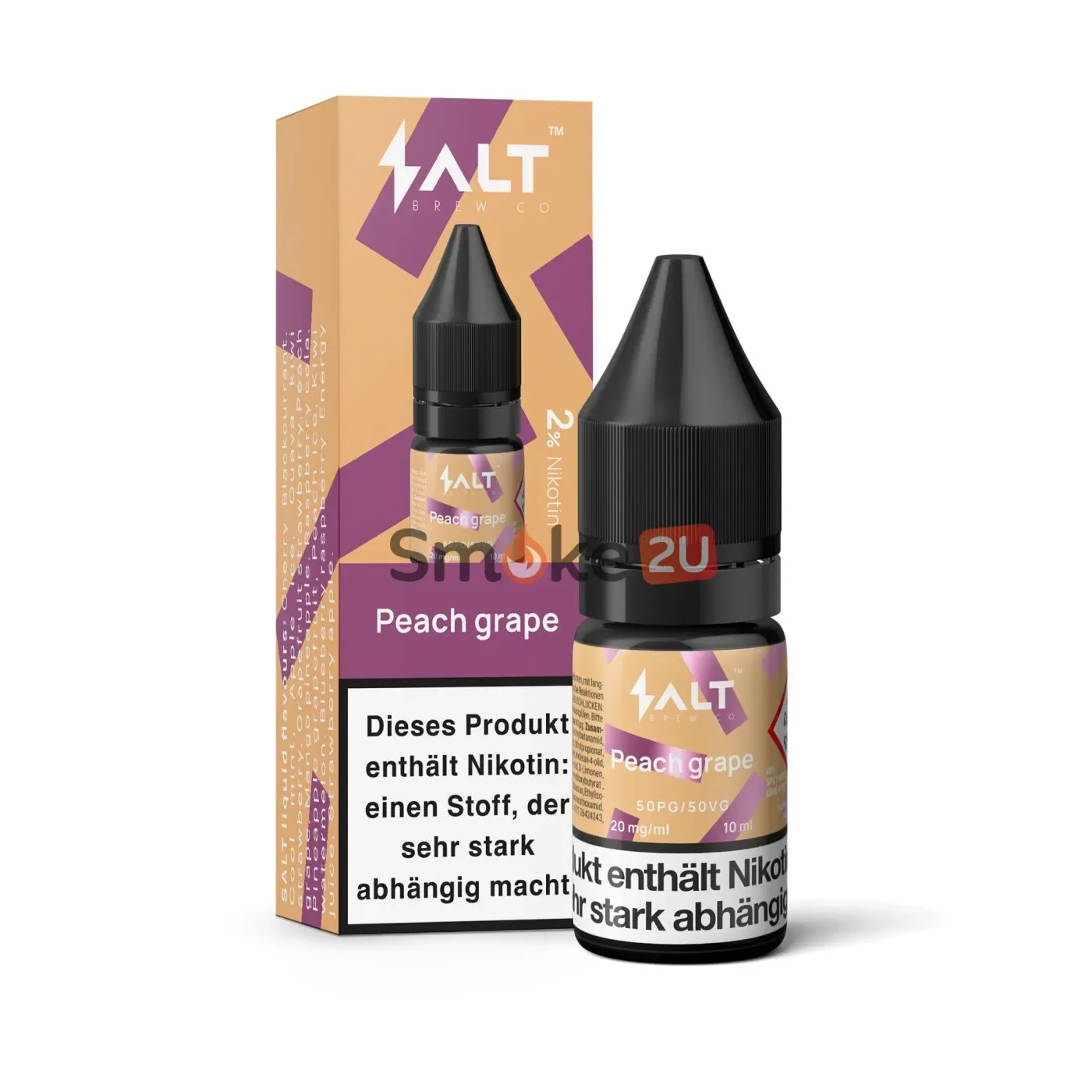 Salt Liquid 10ml – Peach Grape 20mg