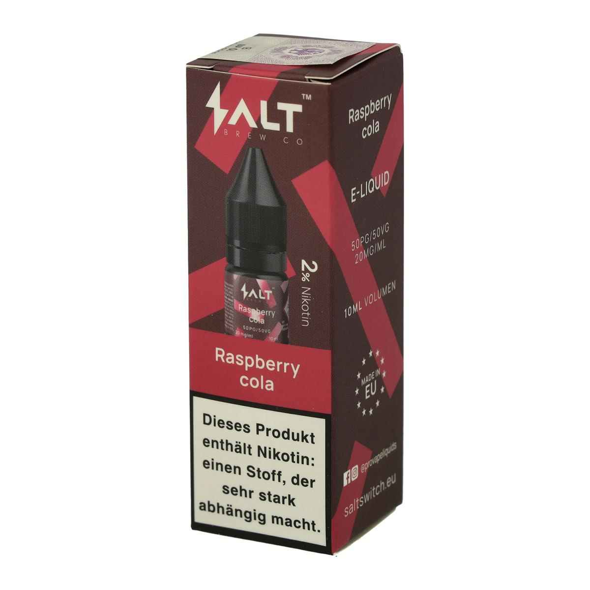 Salt Liquid Raspberry Cola 20mg/ml 10ml