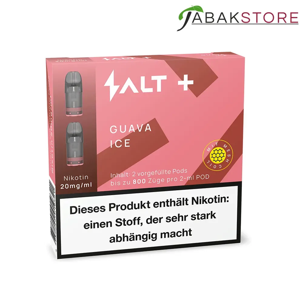 Salt Plus | Guava Ice | Liquid Pod | 20mg | 2er Pack