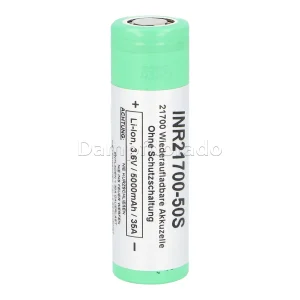 Samsung 50S 21700 Akkuzelle | 5000mAh und 35A | Dampfdorado