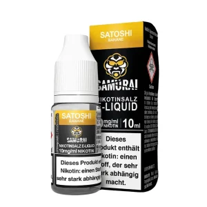 Samurai Nikotinsalz Satshoi Banane Liquid