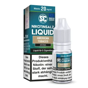 SC American Tobacco Nikotinsalz Liquid