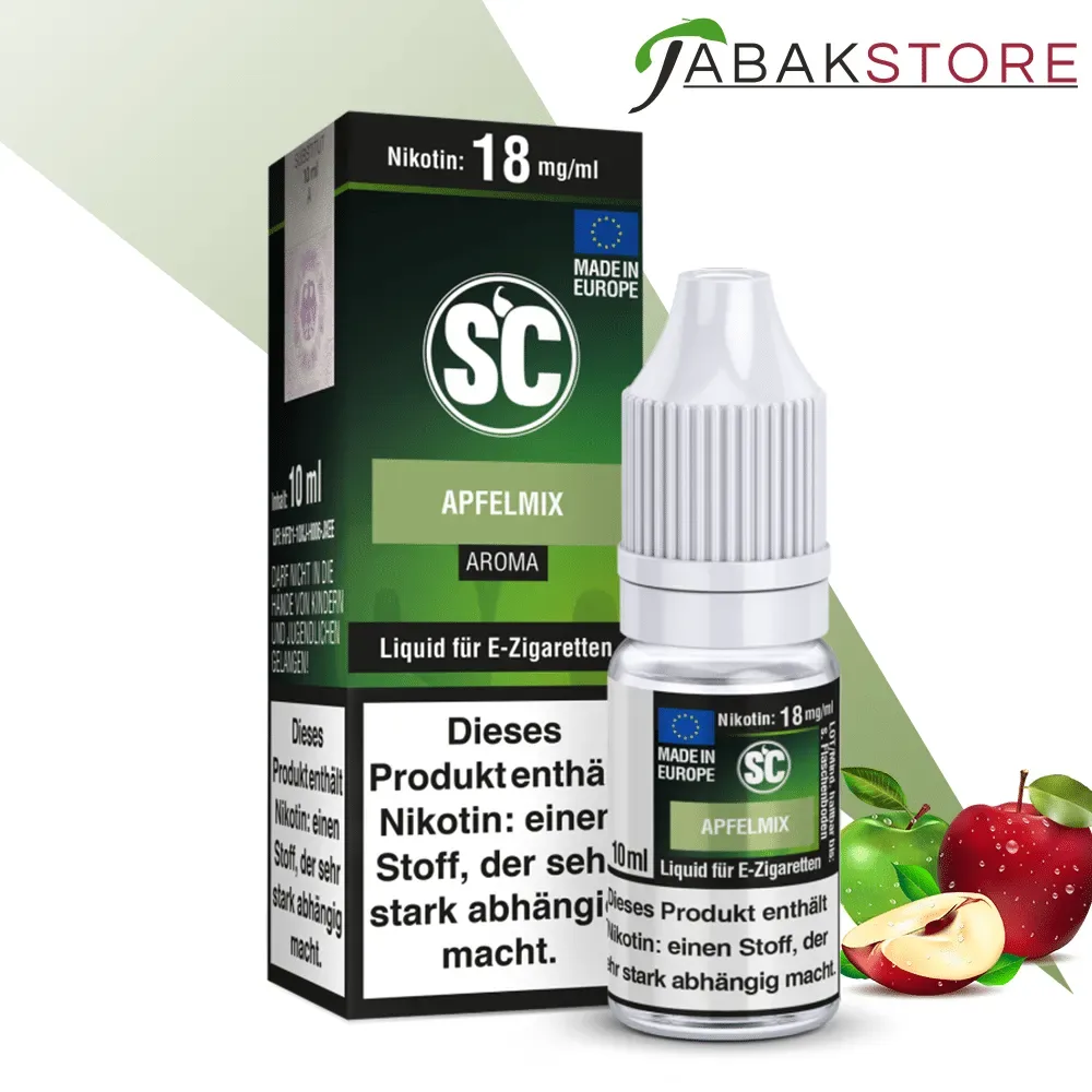 SC – Apfelmix – Liquid 10ml Liquid 18 mg/ml