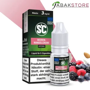 SC – Beeren-Mandelcreme – Liquid 10ml Liquid 3 mg/ml